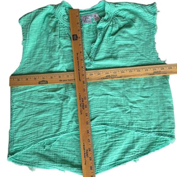 Womens Outfit Size Medium Teal LightWeight Beach Resort Summery Garden Party Fun - Picture 3 of 6